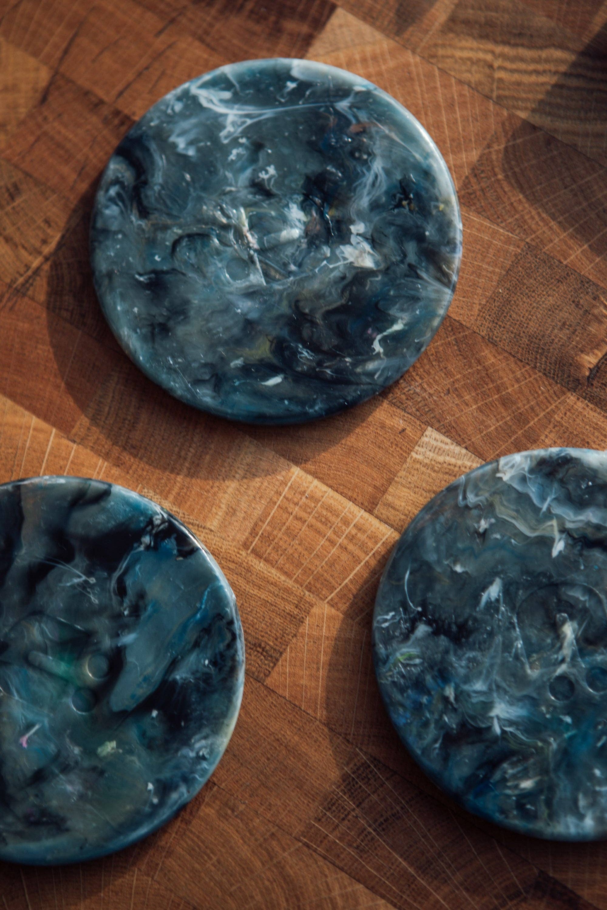Recycled Plastic Coaster - 'Marble' - Set of 2 - Image 6