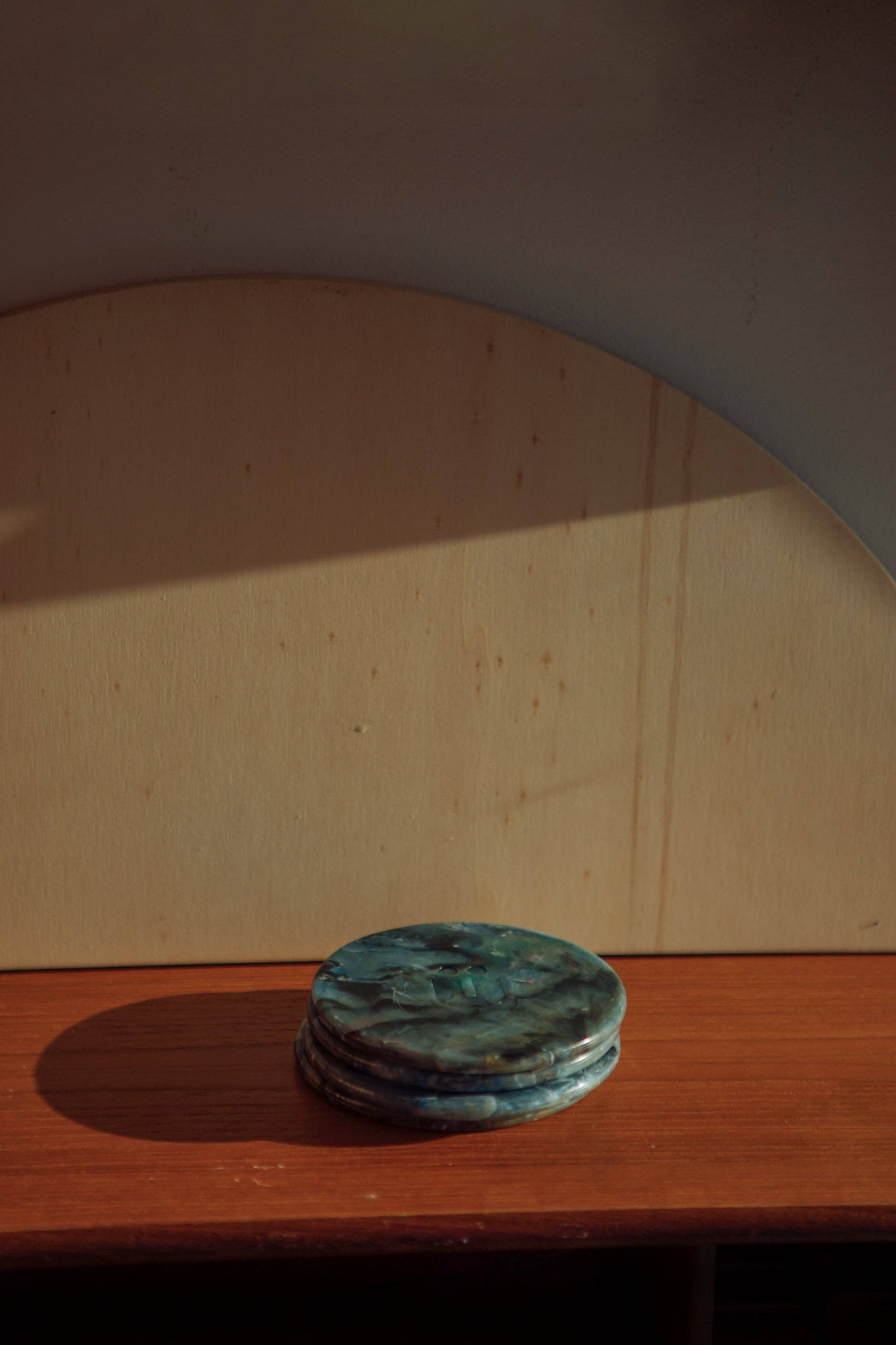 Recycled Plastic Coaster - 'Marble' - Set of 2 - Image 8