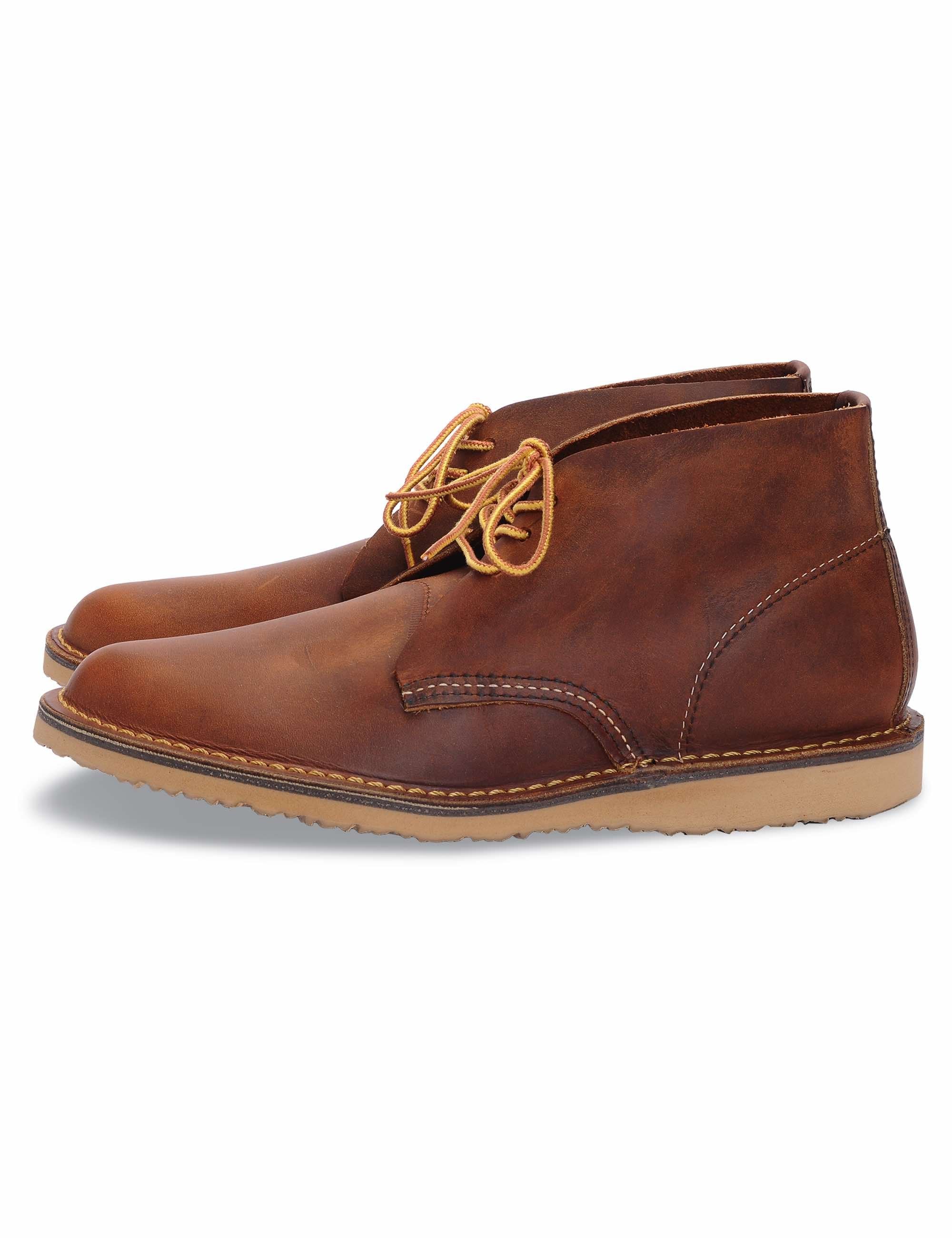 3322 Heritage Weekender Chukka Boot - Copper Rough & Tough Leather - Image 3