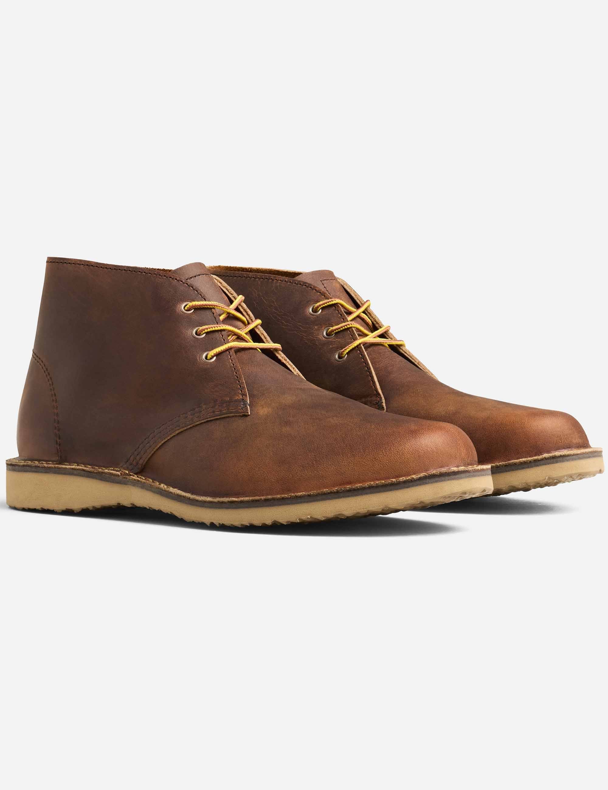 3622 Heritage Weekender Chukka Boot - Copper Rough & Tough Leather Leather - Image 2