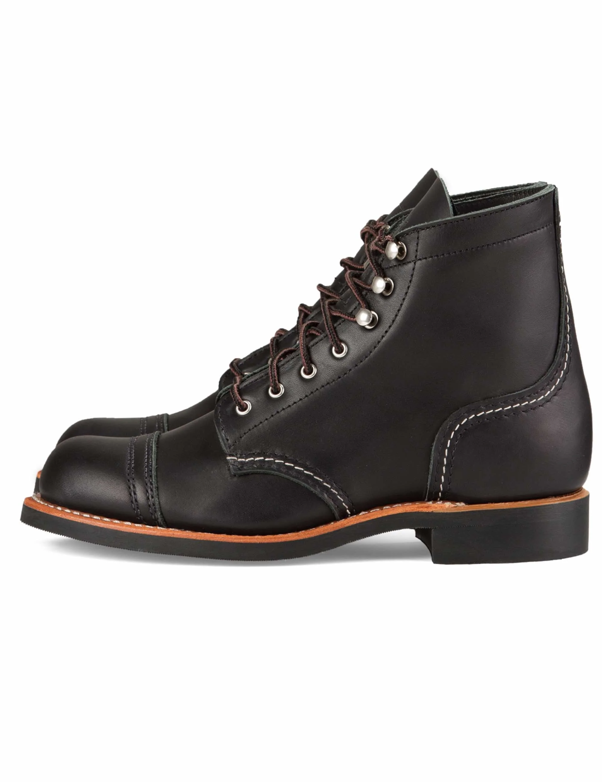 Women's 3366D (Wide) Heritage Iron Ranger Boot - Black Boundary Leather - Image 3