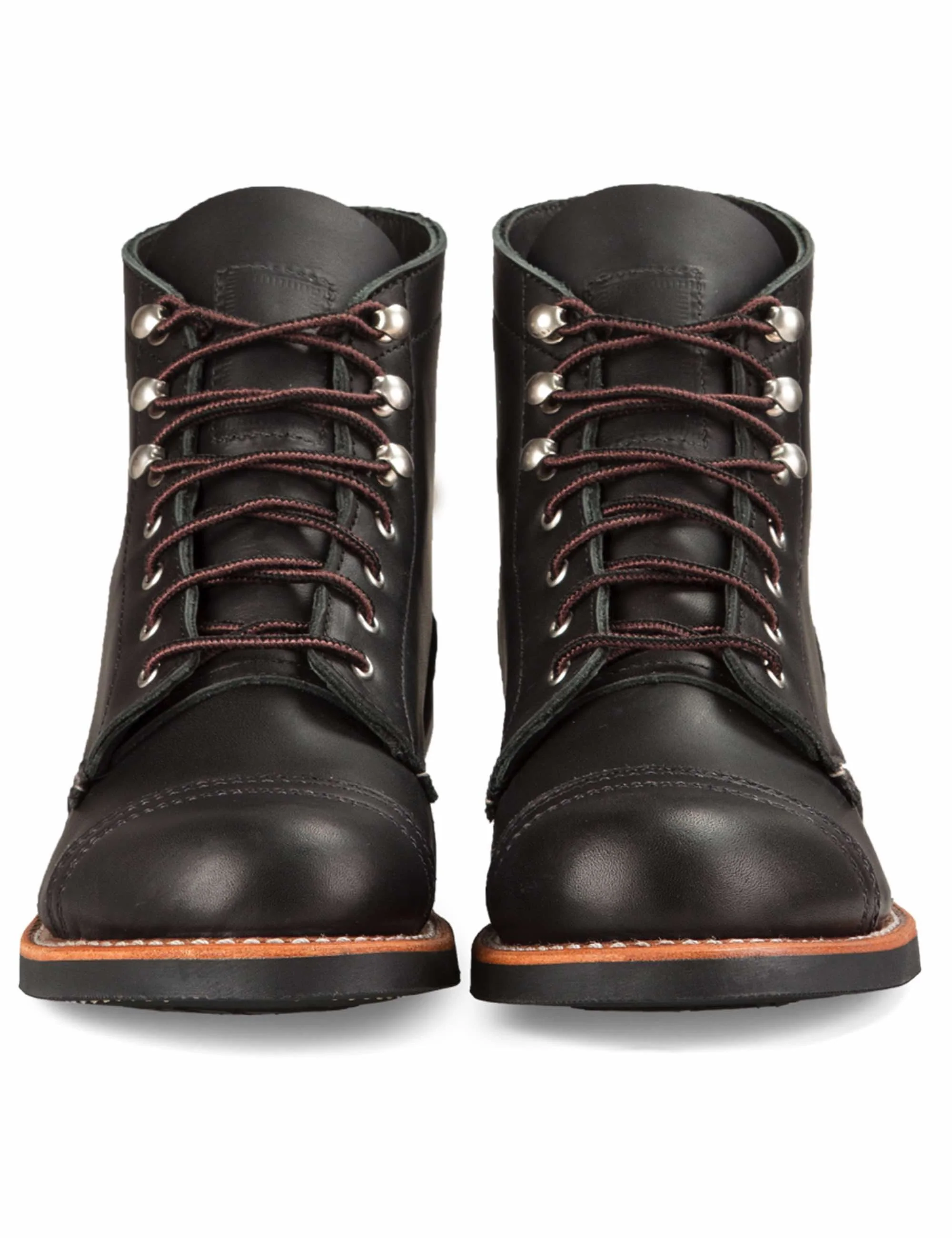 Women's 3366D (Wide) Heritage Iron Ranger Boot - Black Boundary Leather - Image 4