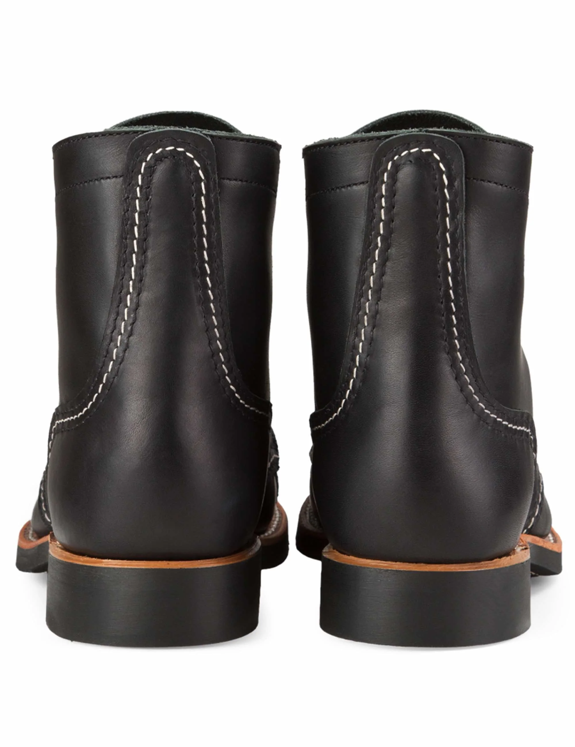 Women's 3366D (Wide) Heritage Iron Ranger Boot - Black Boundary Leather - Image 5
