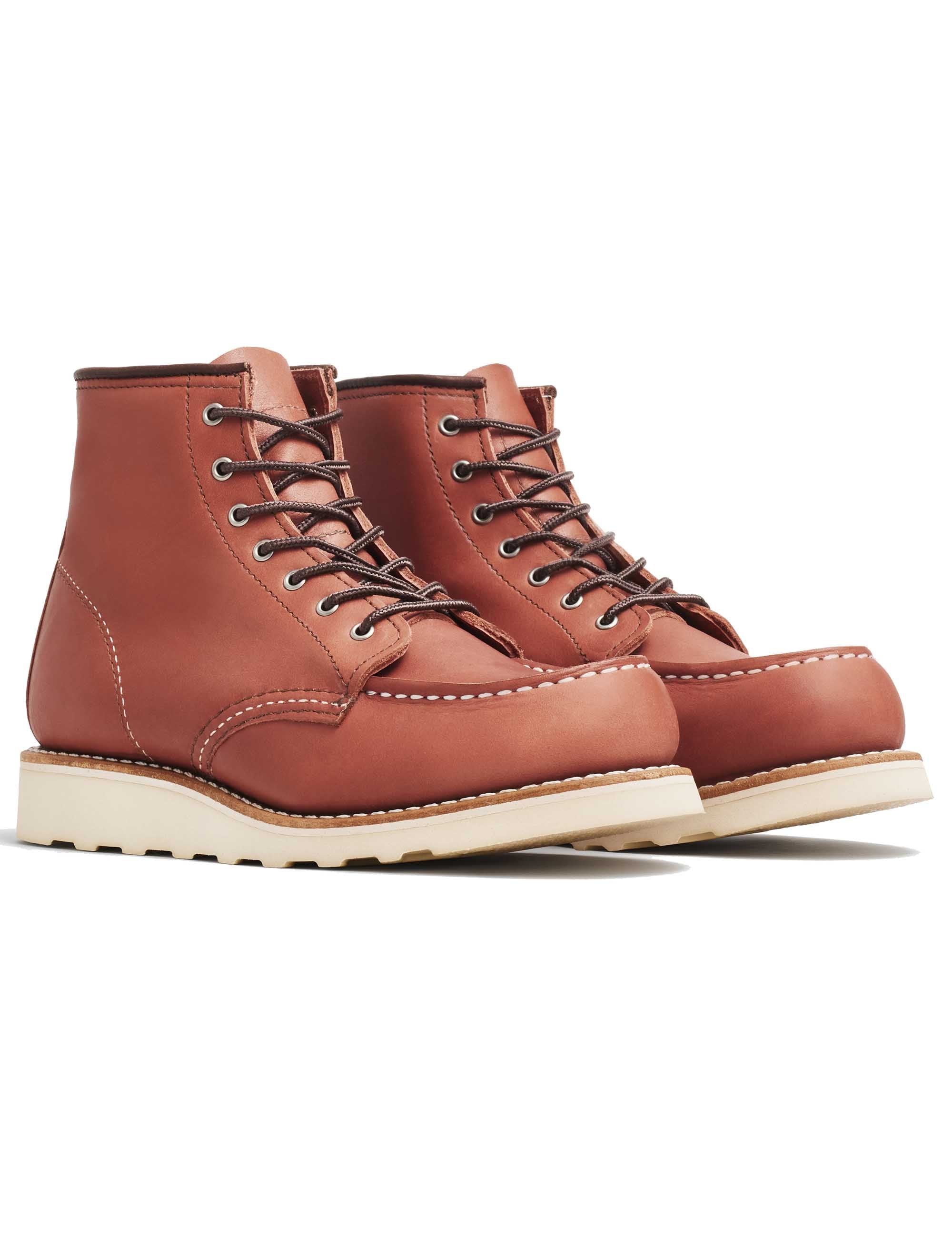 Women's 3425 Heritage 6" Moc Toe Boot - Auburn Legacy Leather