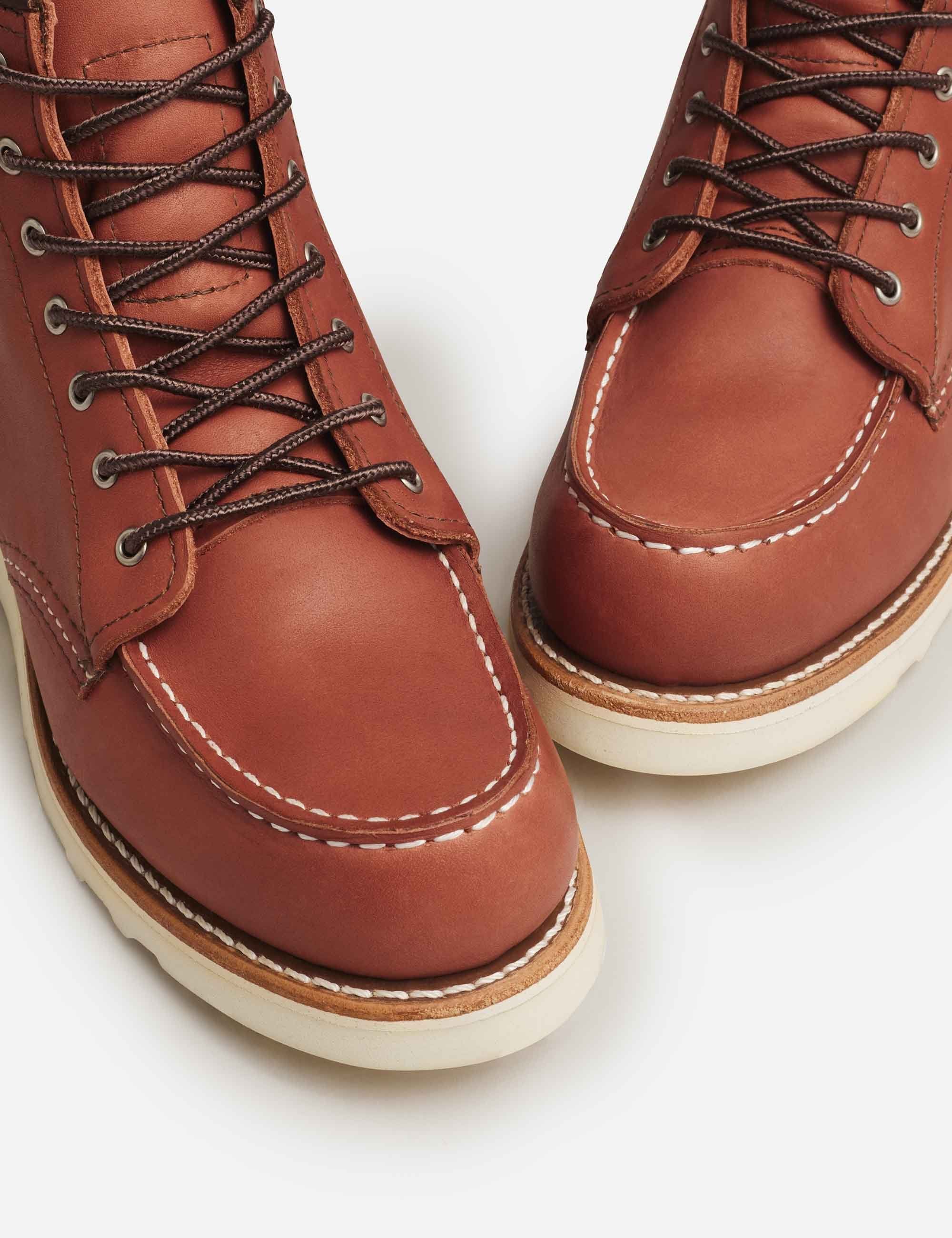 Women's 3425 Heritage 6" Moc Toe Boot - Auburn Legacy Leather - Image 9