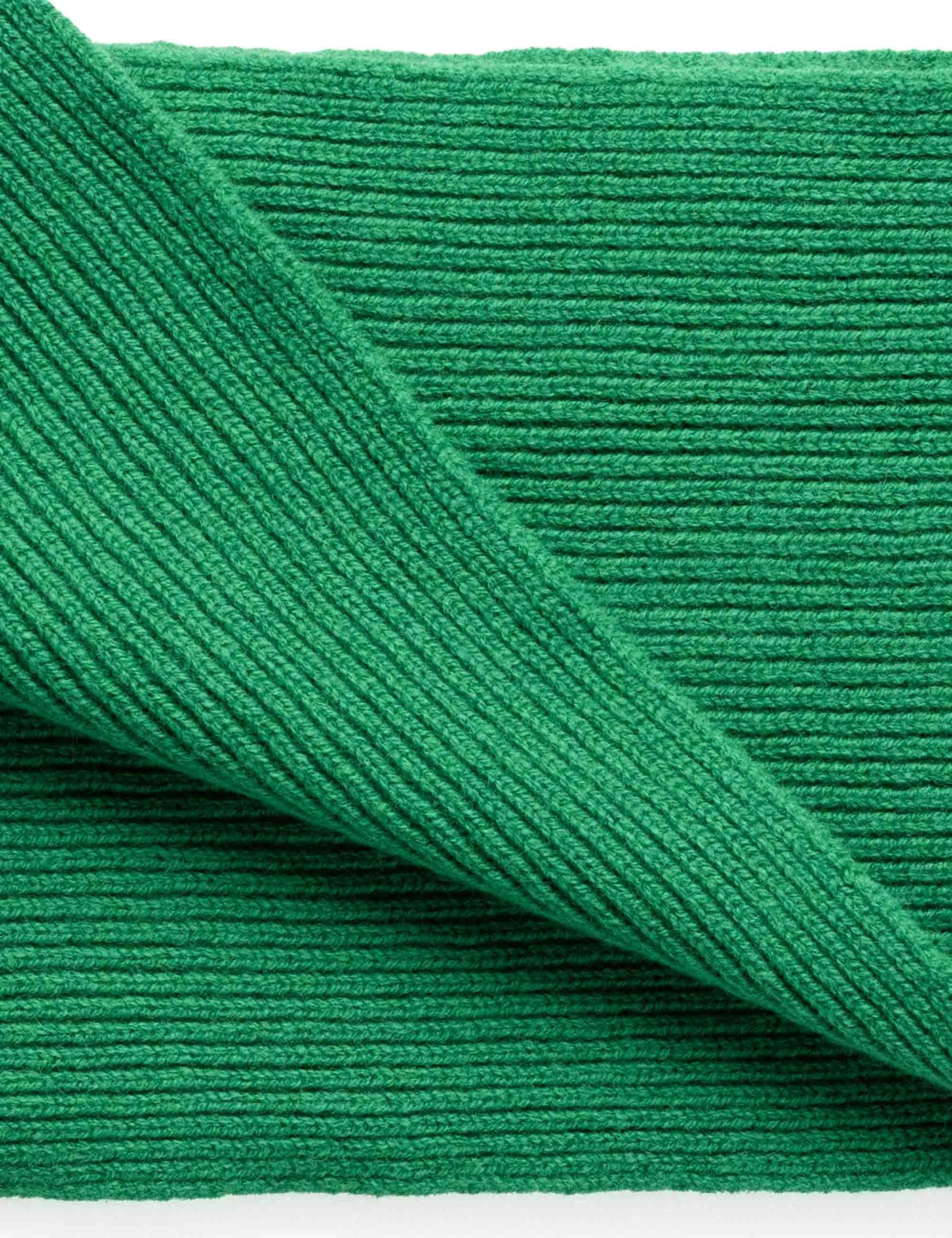 Clyde Lambswool Scarf - Billiard Green - Image 2