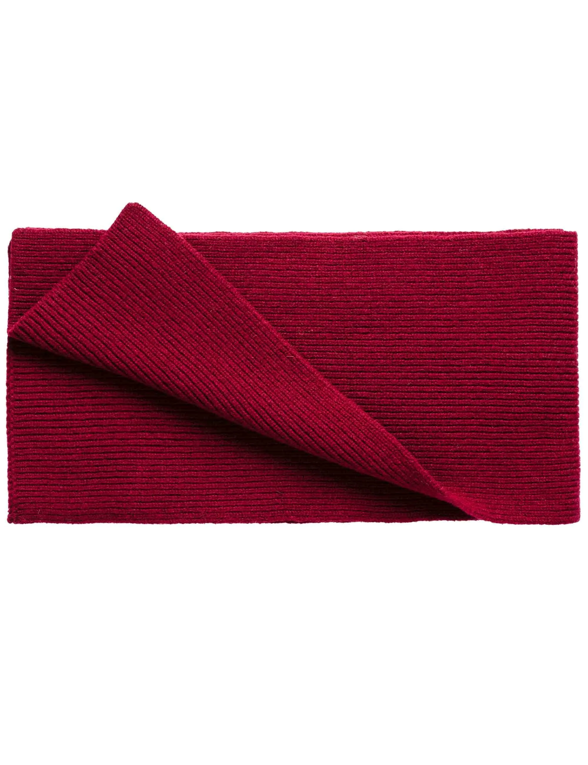 Clyde Lambswool Scarf - Bordeaux