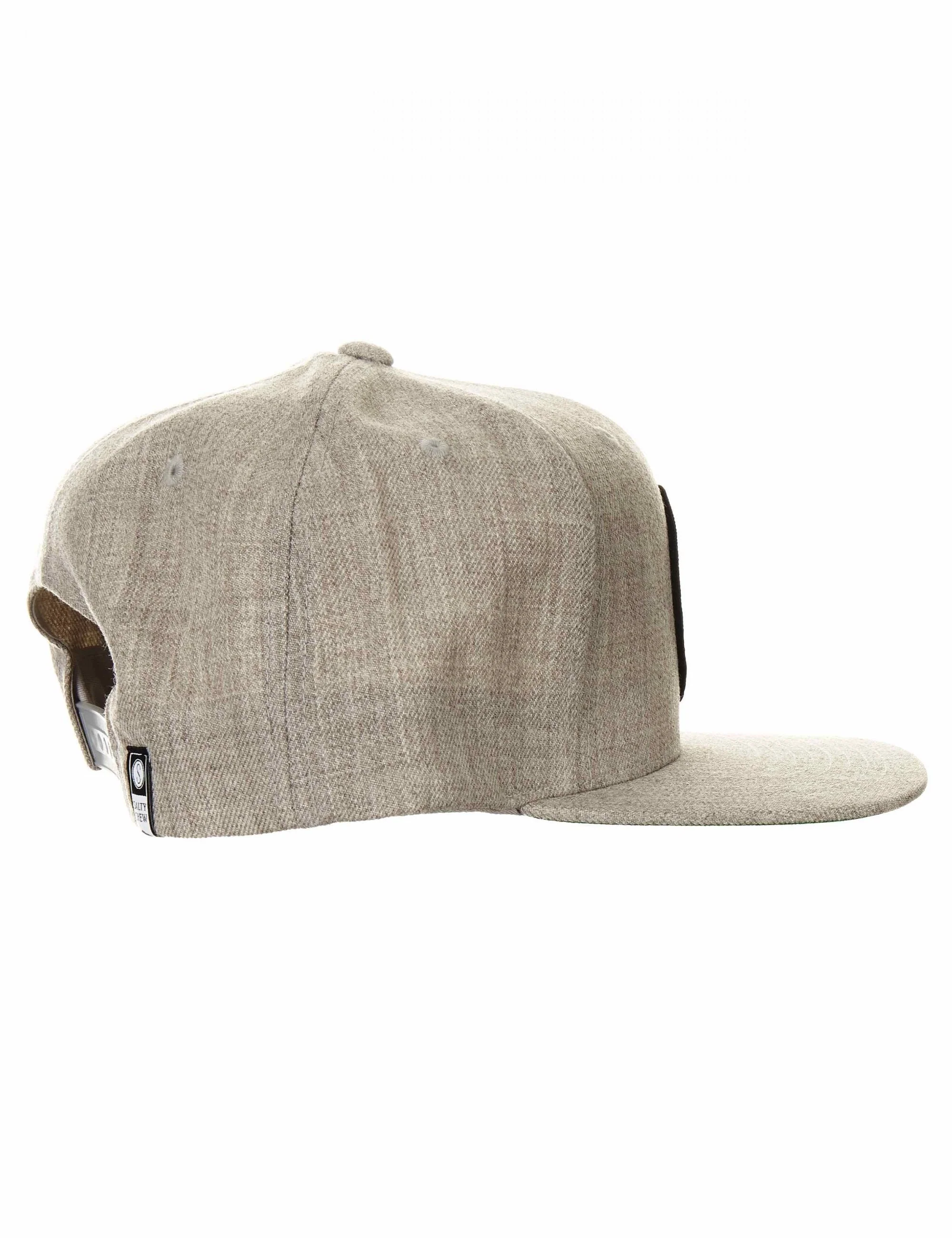Bruce 6 Panel Hat - Oatmeal - Image 4