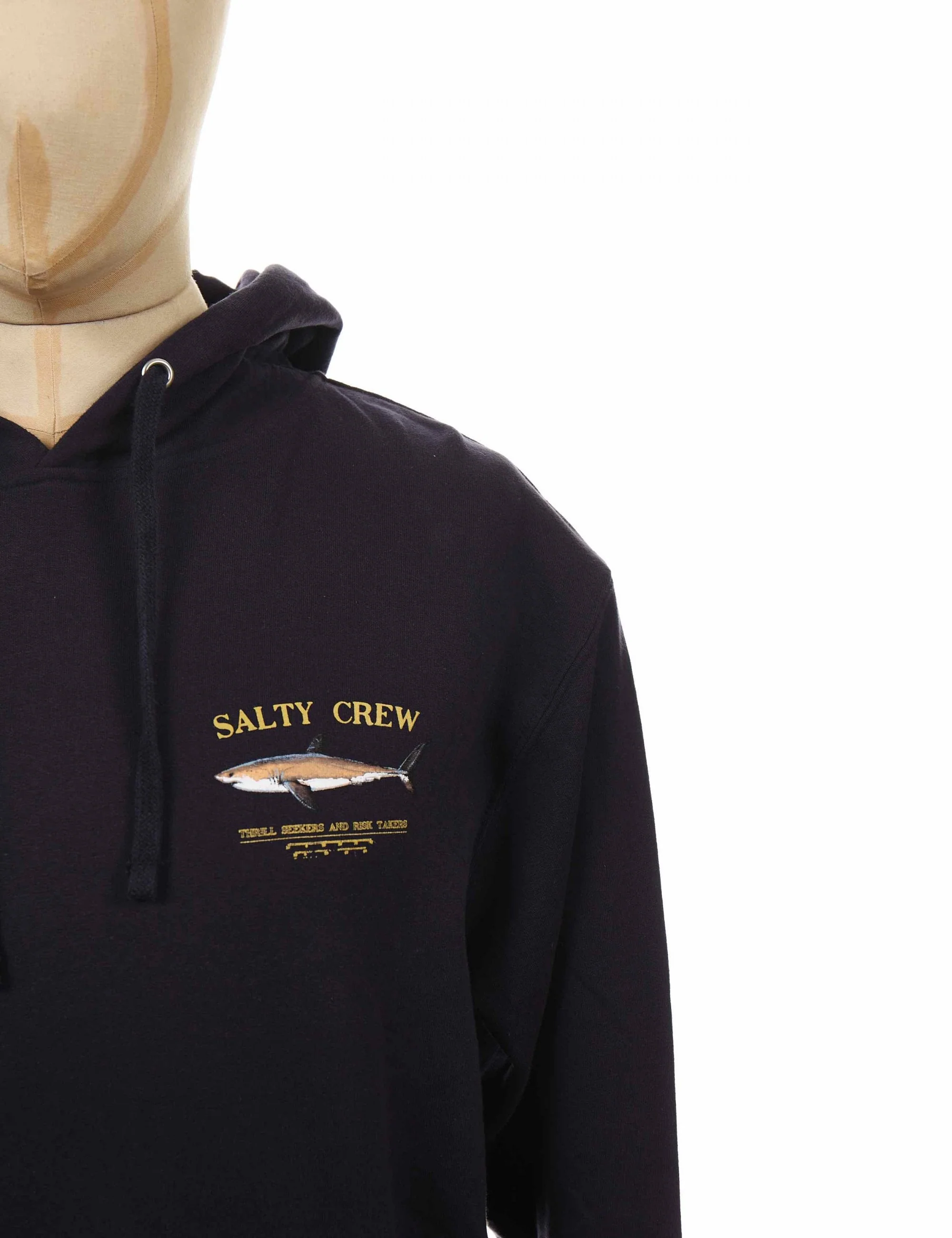 Bruce Hooded Sweat - Navy - Image 5
