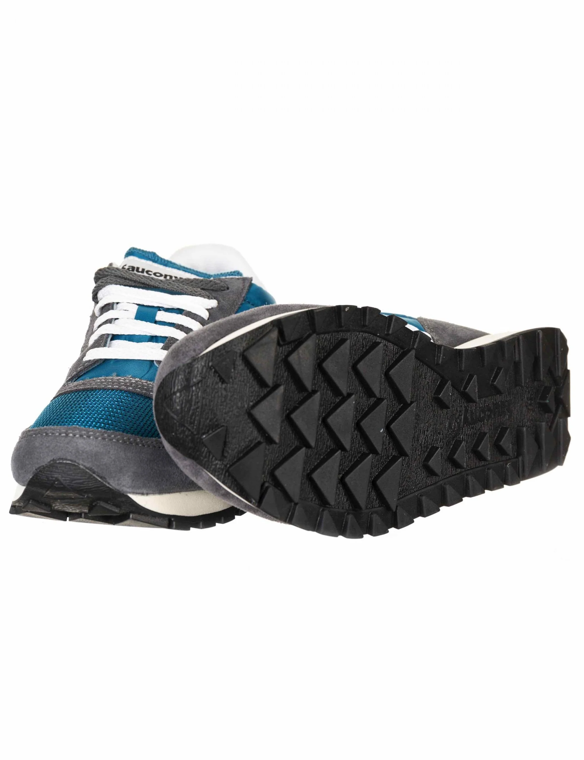 Jazz Vintage OG Trainers - Castlerock/Teal - Image 4