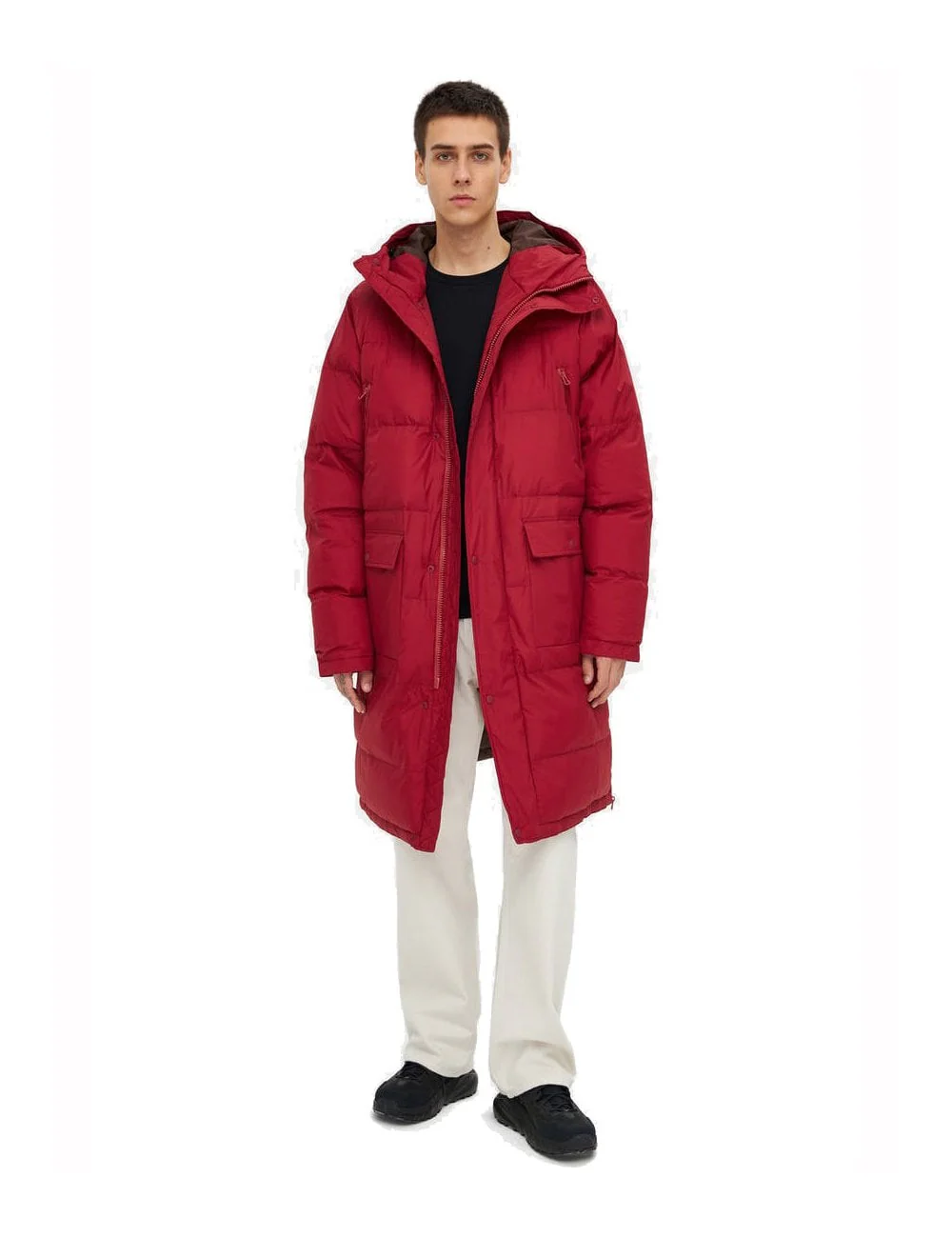 Buttoned Jacket - Ruby - Image 2