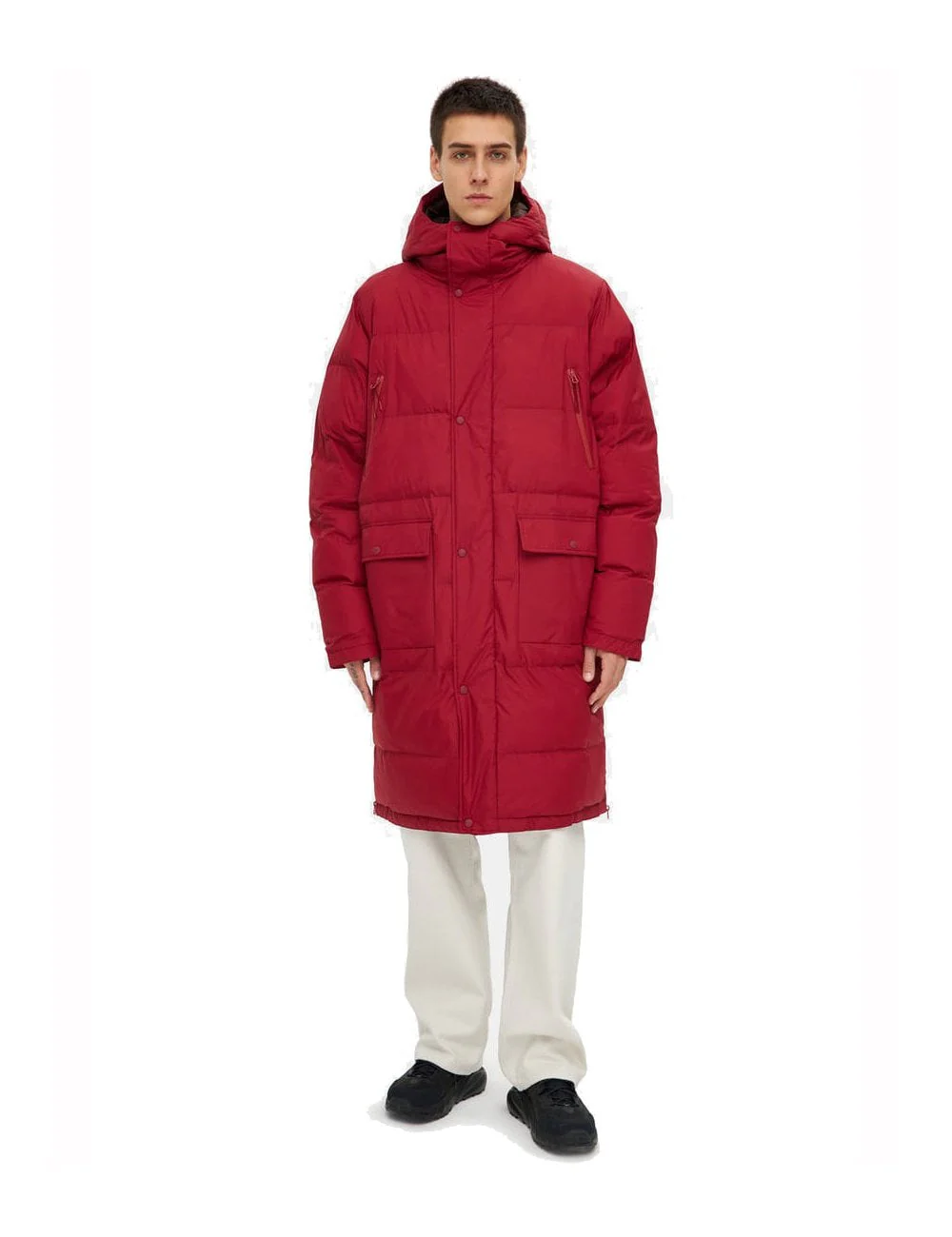 Buttoned Jacket - Ruby - Image 4