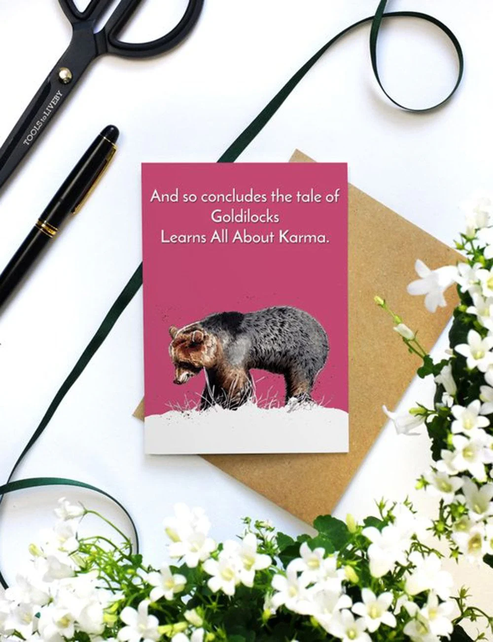 Goldilocks Bear Greeting Cards - Image 3