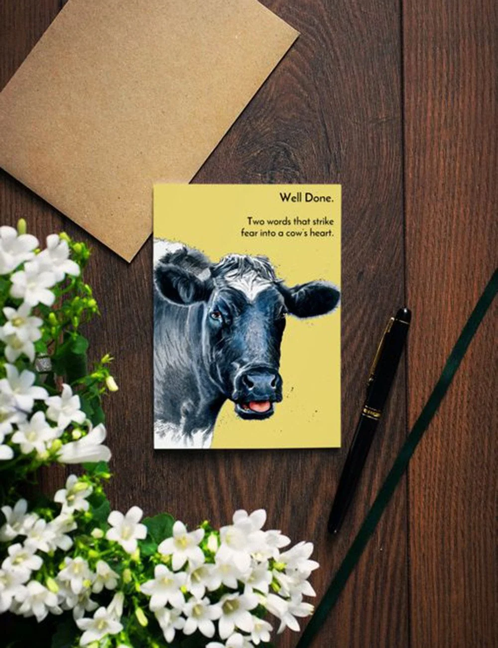 Well Done Cow Greeting Cards - Image 2