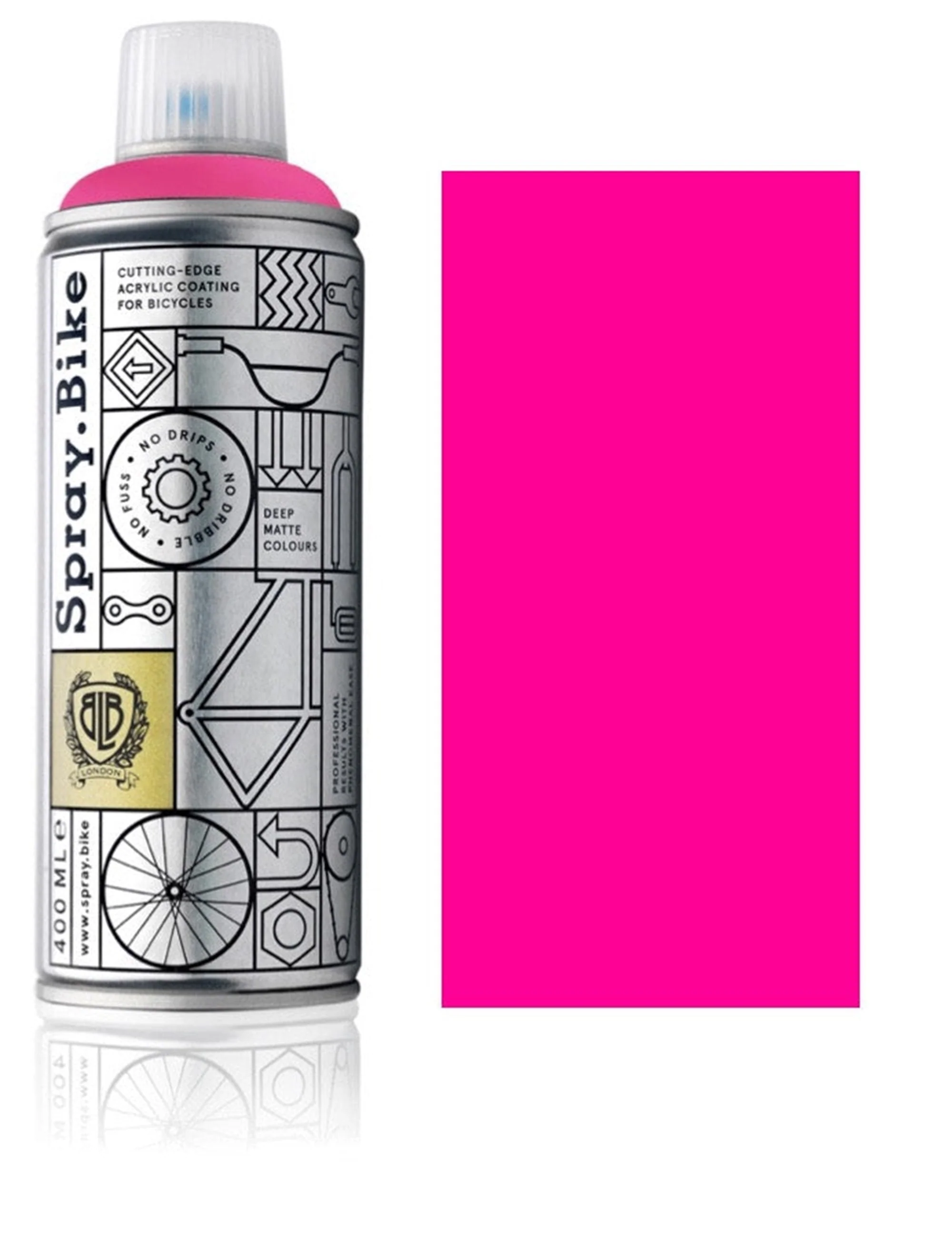 Spray Paint Fluorescent Collection 400ml - Fluro Pink