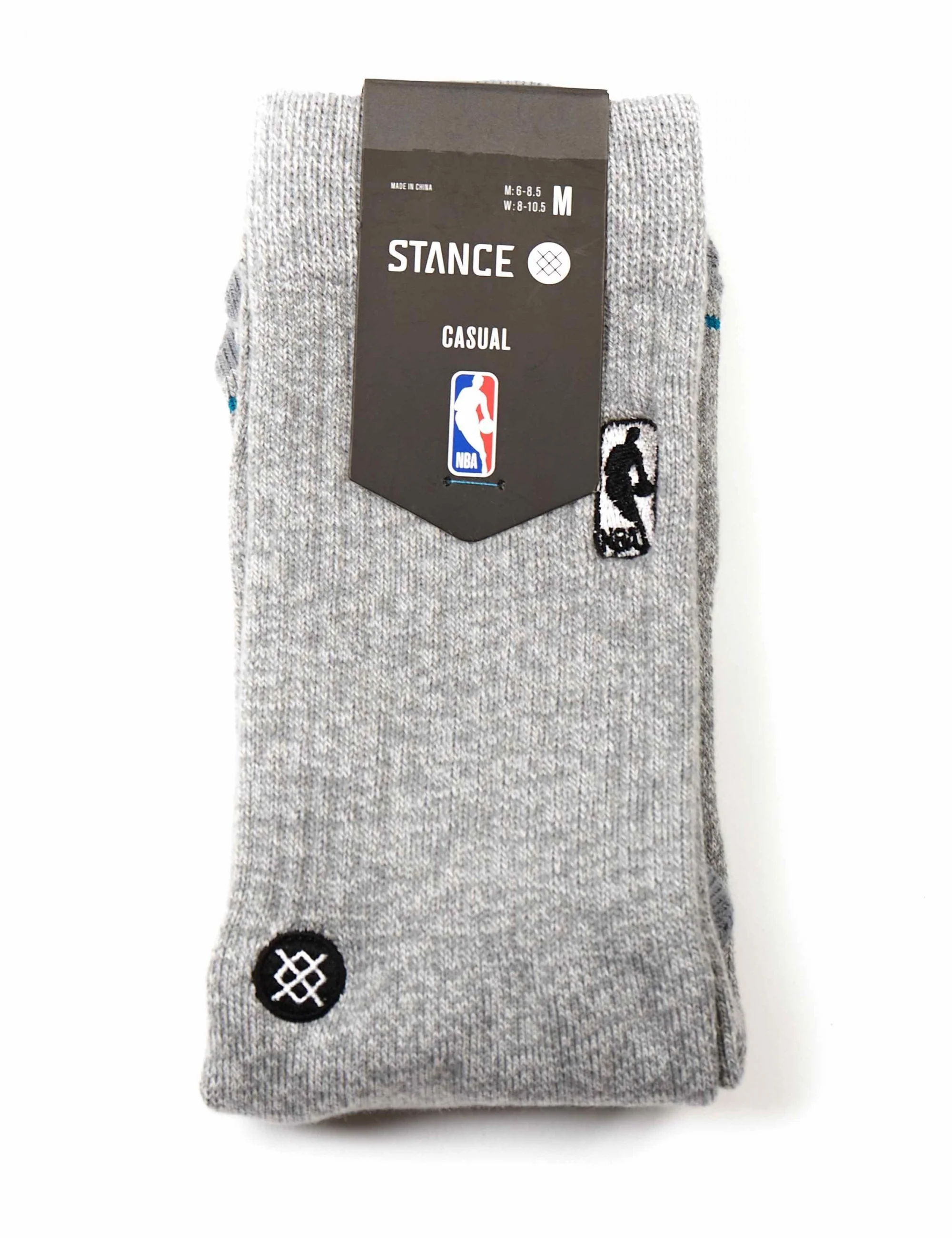 Logoman Staple Crew Socks - Grey