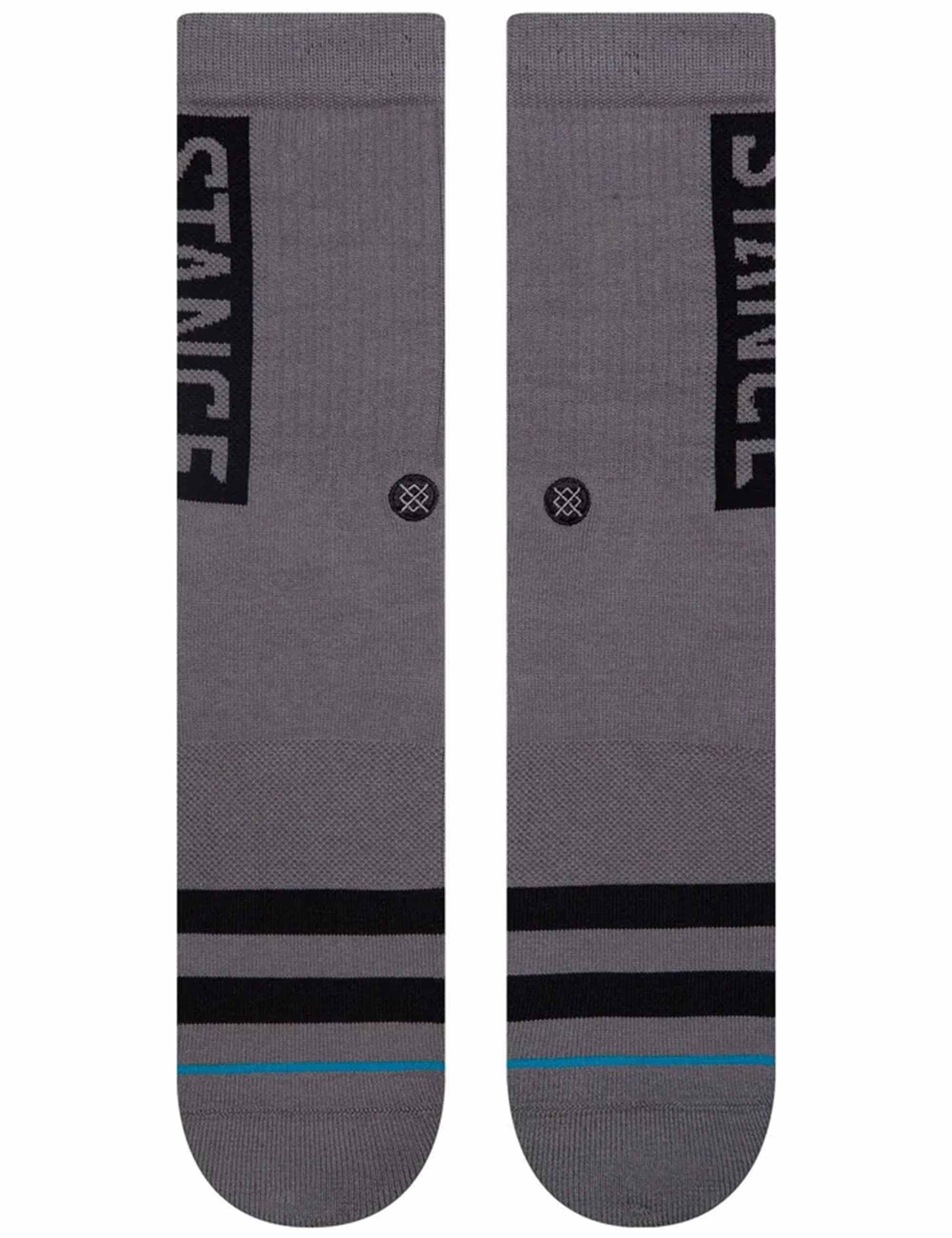 OG Crew Socks - Graphite - Image 2