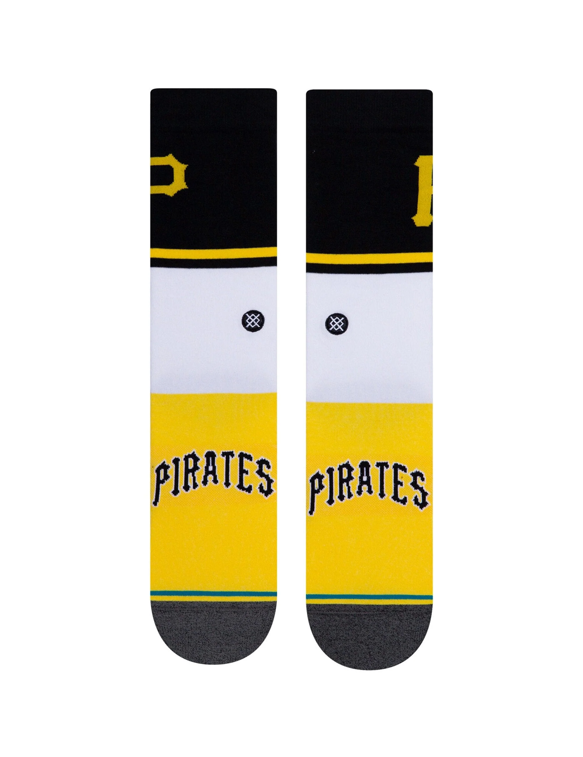 Pittsburgh Colour Crew Socks - White - Image 2