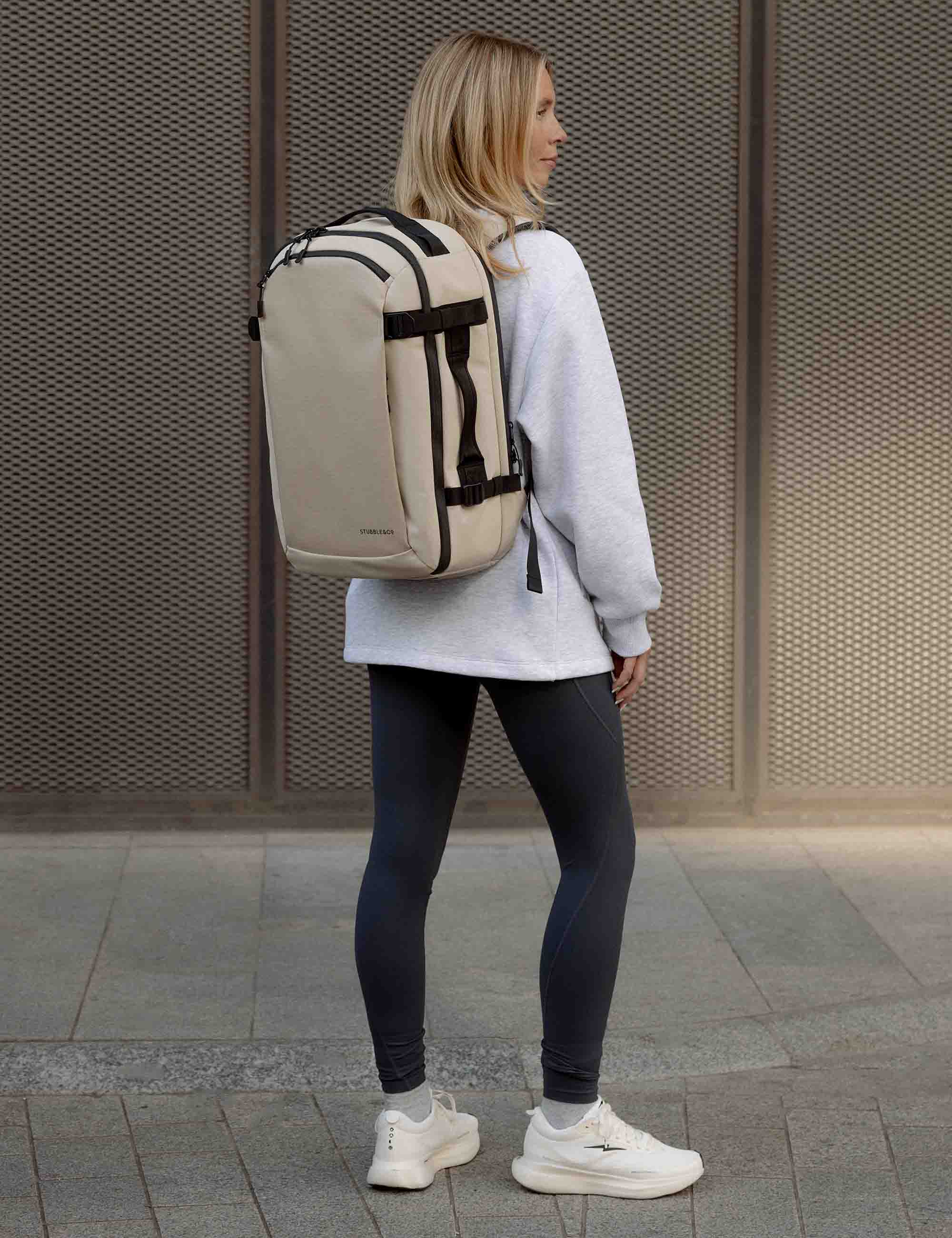 Hybrid Backpack 30L - Sand - Image 9