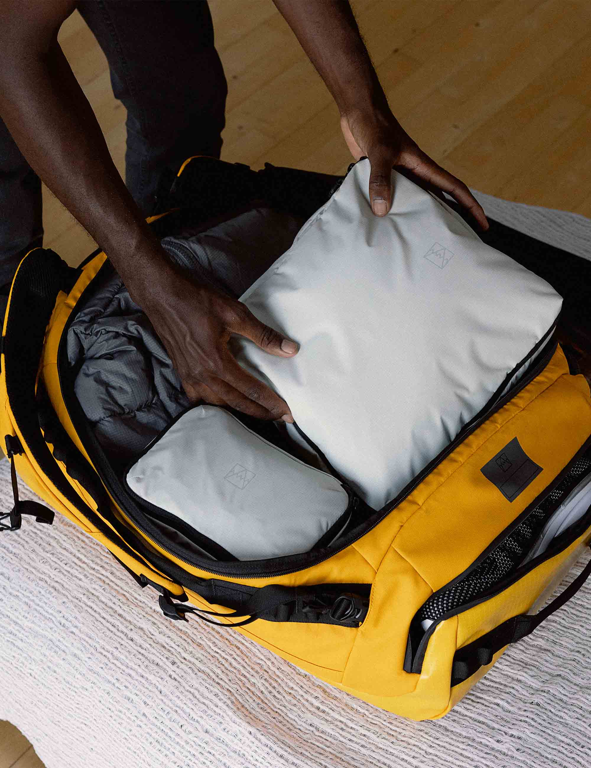 Kit Bag 65L - Yellow - Image 4