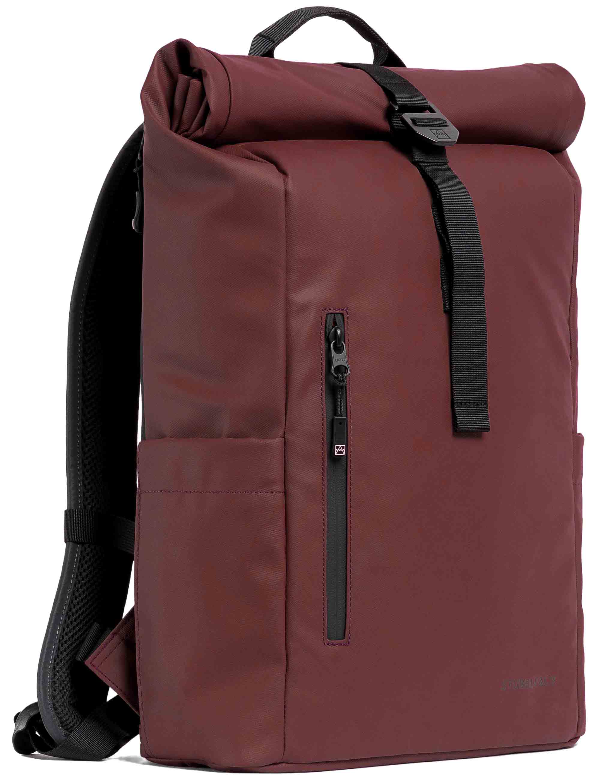The Roll Top Backpack 15L - Garnet Red