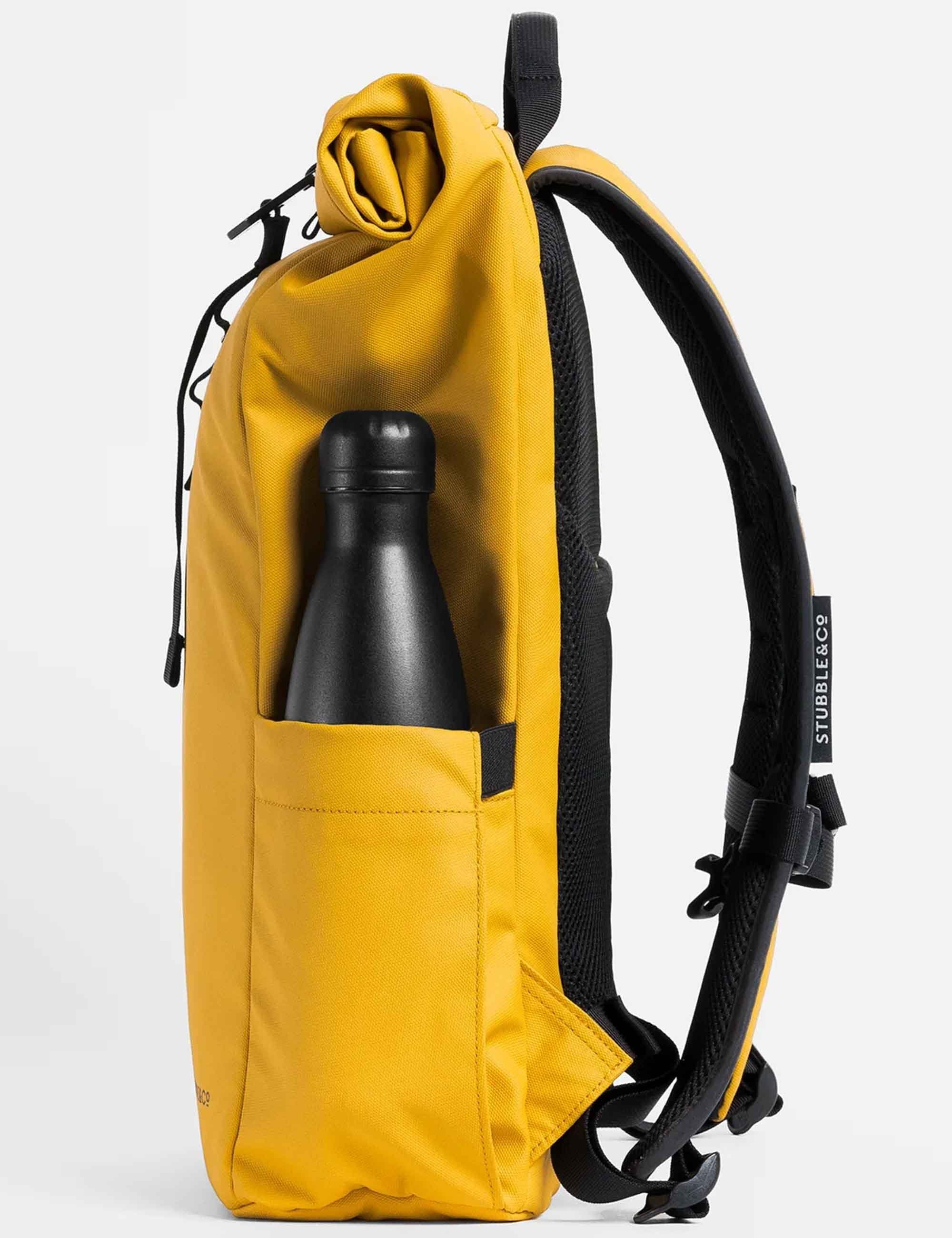 The Roll Top Backpack 15L - Yellow - Image 4
