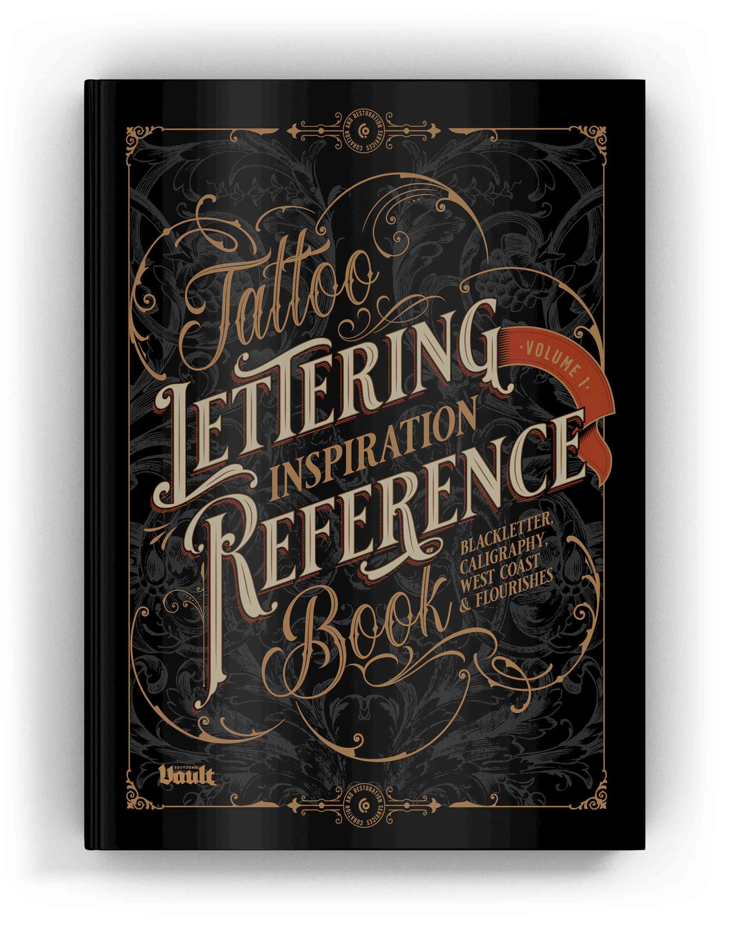 Tattoo Lettering Inspiration Reference Book