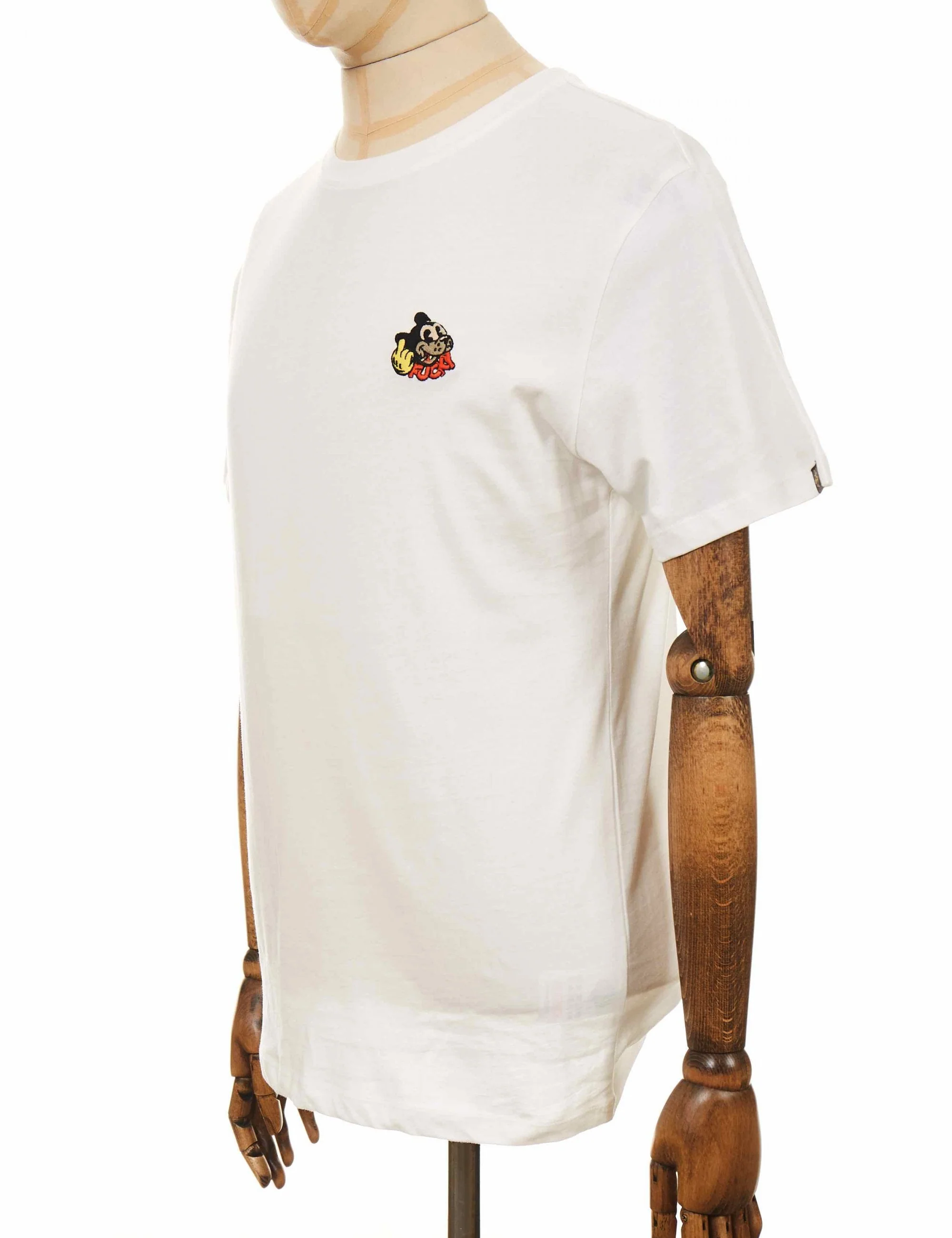 Little Fucky T-Shirt - White - Image 4