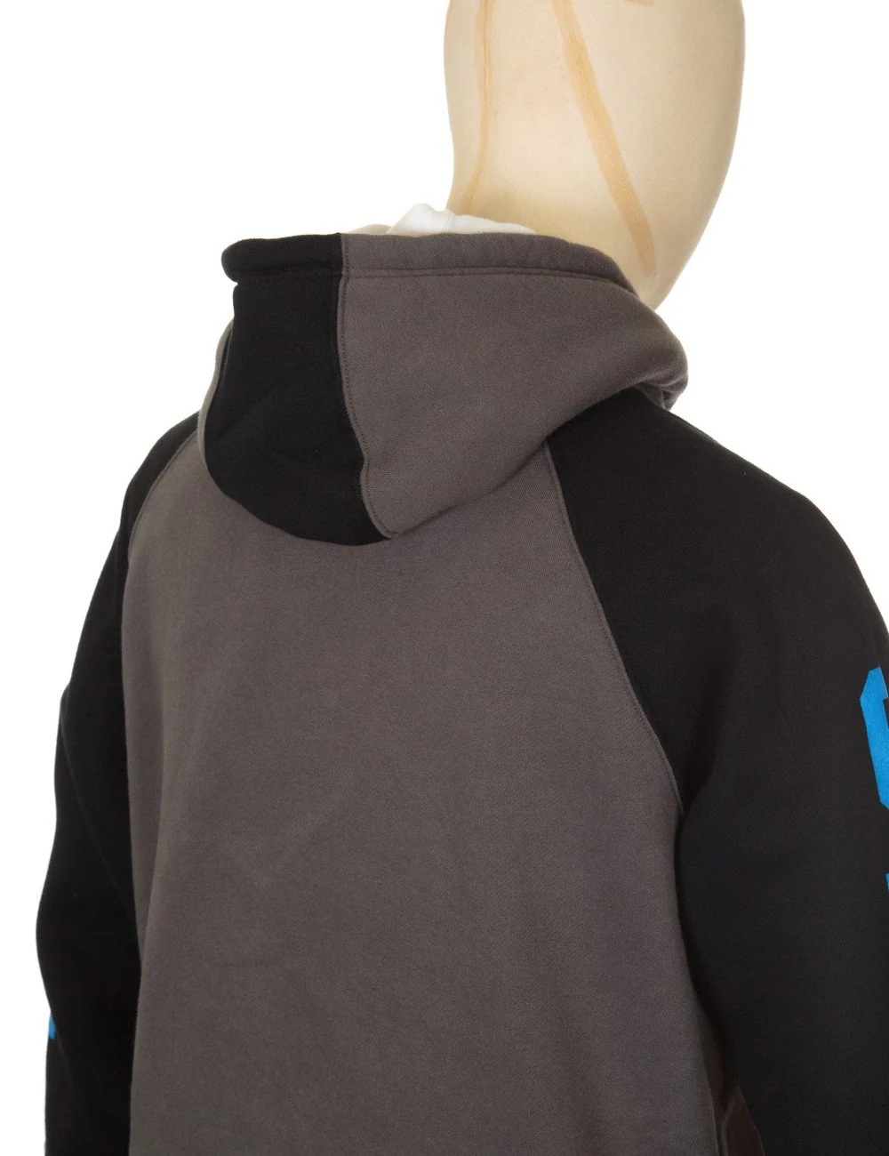 Climber Hooded Sweat - Charcoal/White - Image 8