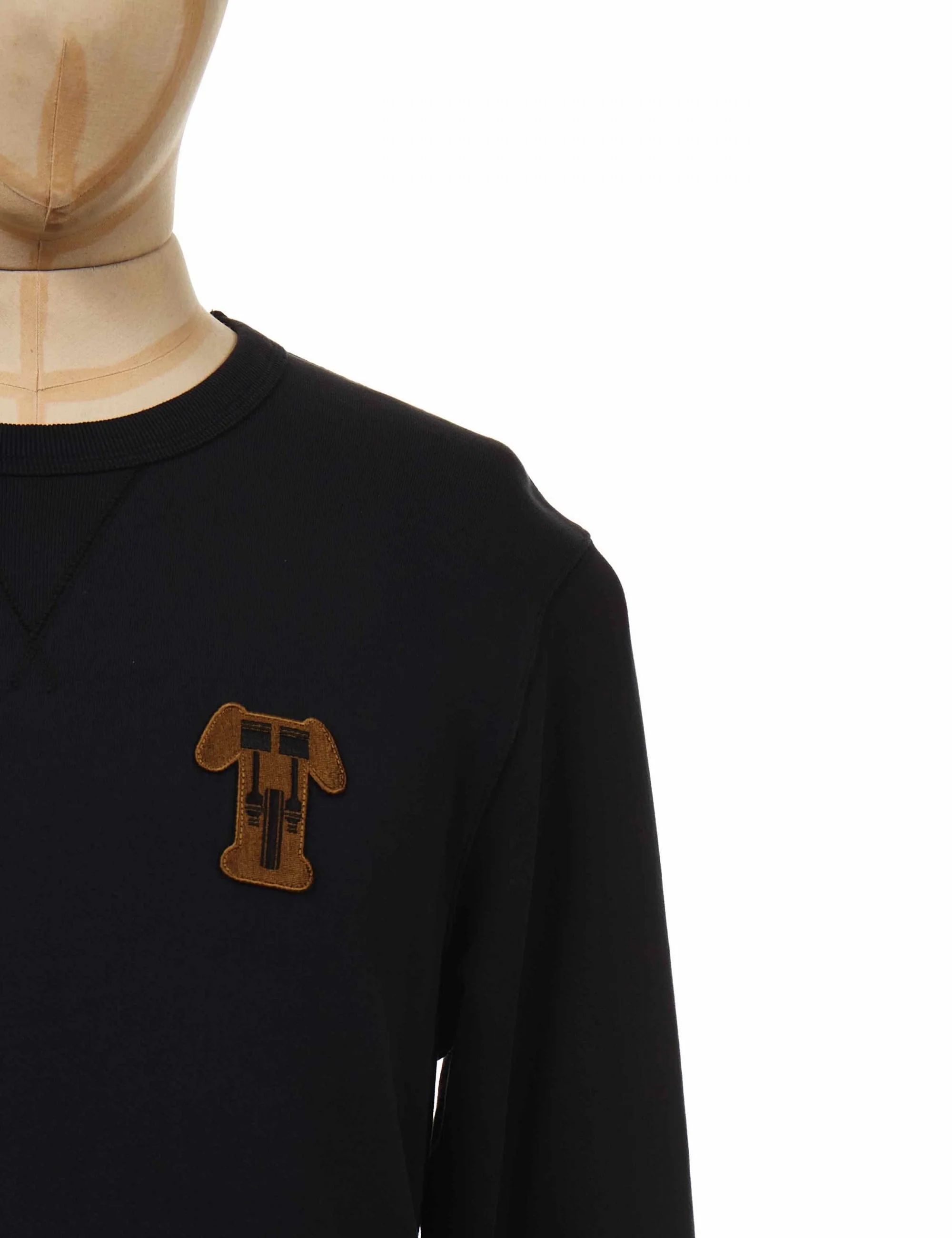 Walton Crew Sweatshirt - Black - Image 3