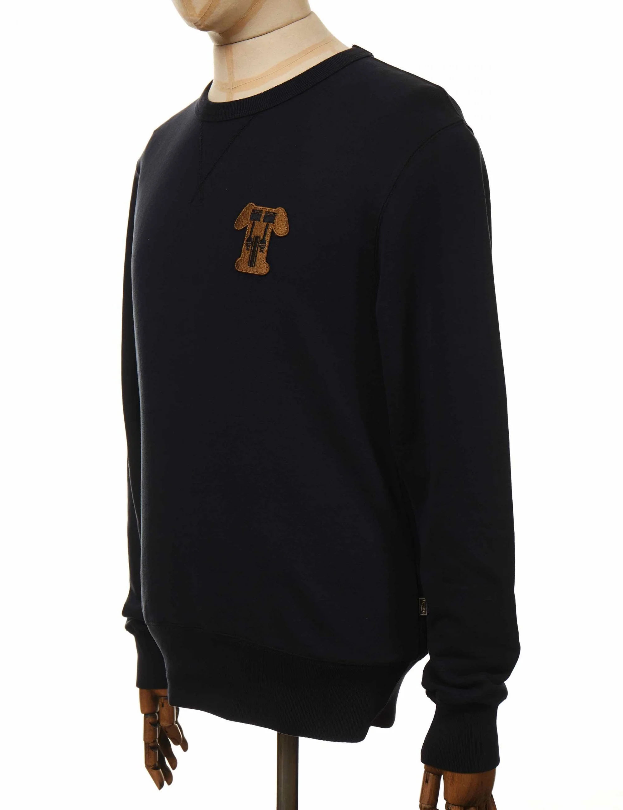 Walton Crew Sweatshirt - Black - Image 4