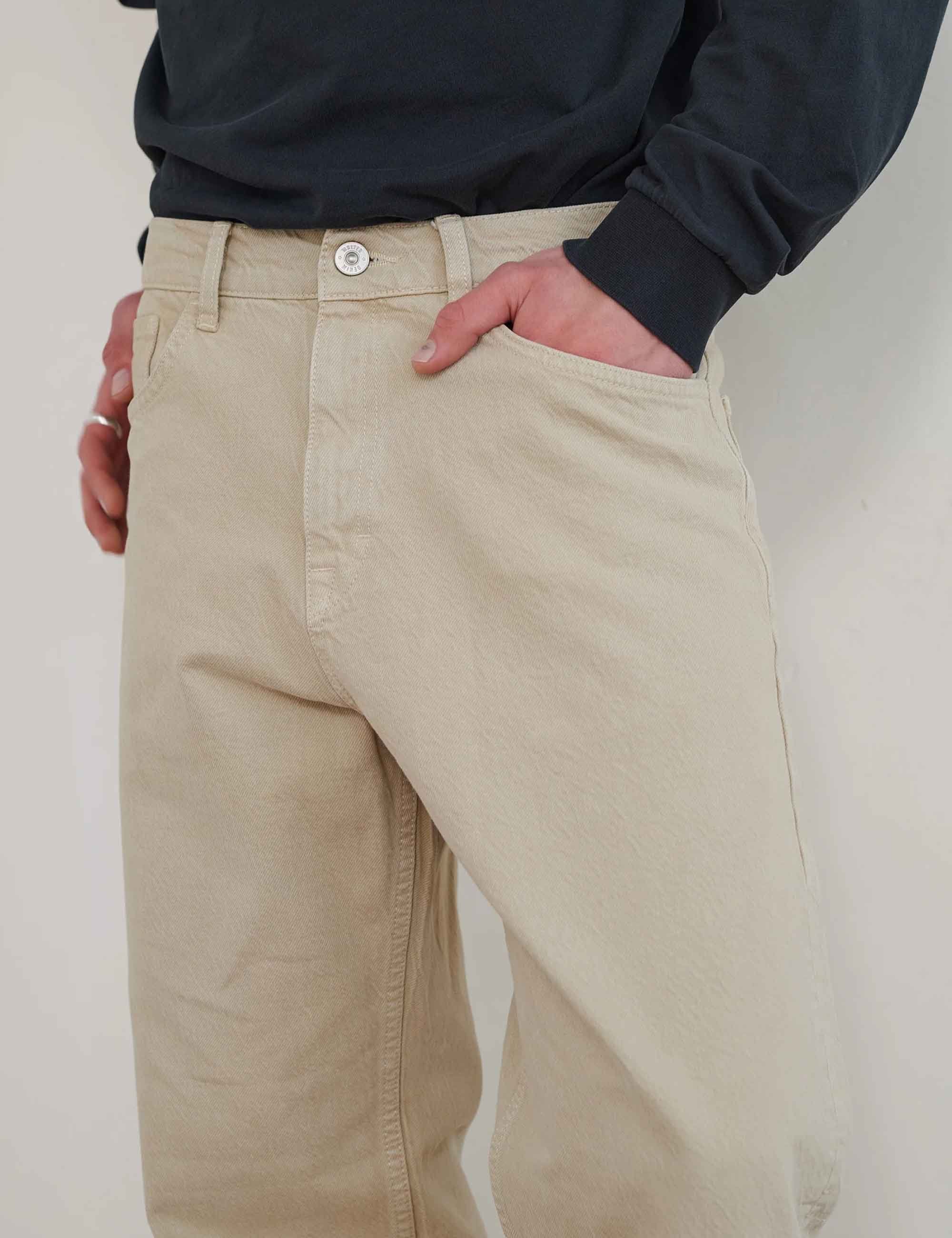 Super Relax Fit Denim - Stone - Image 4