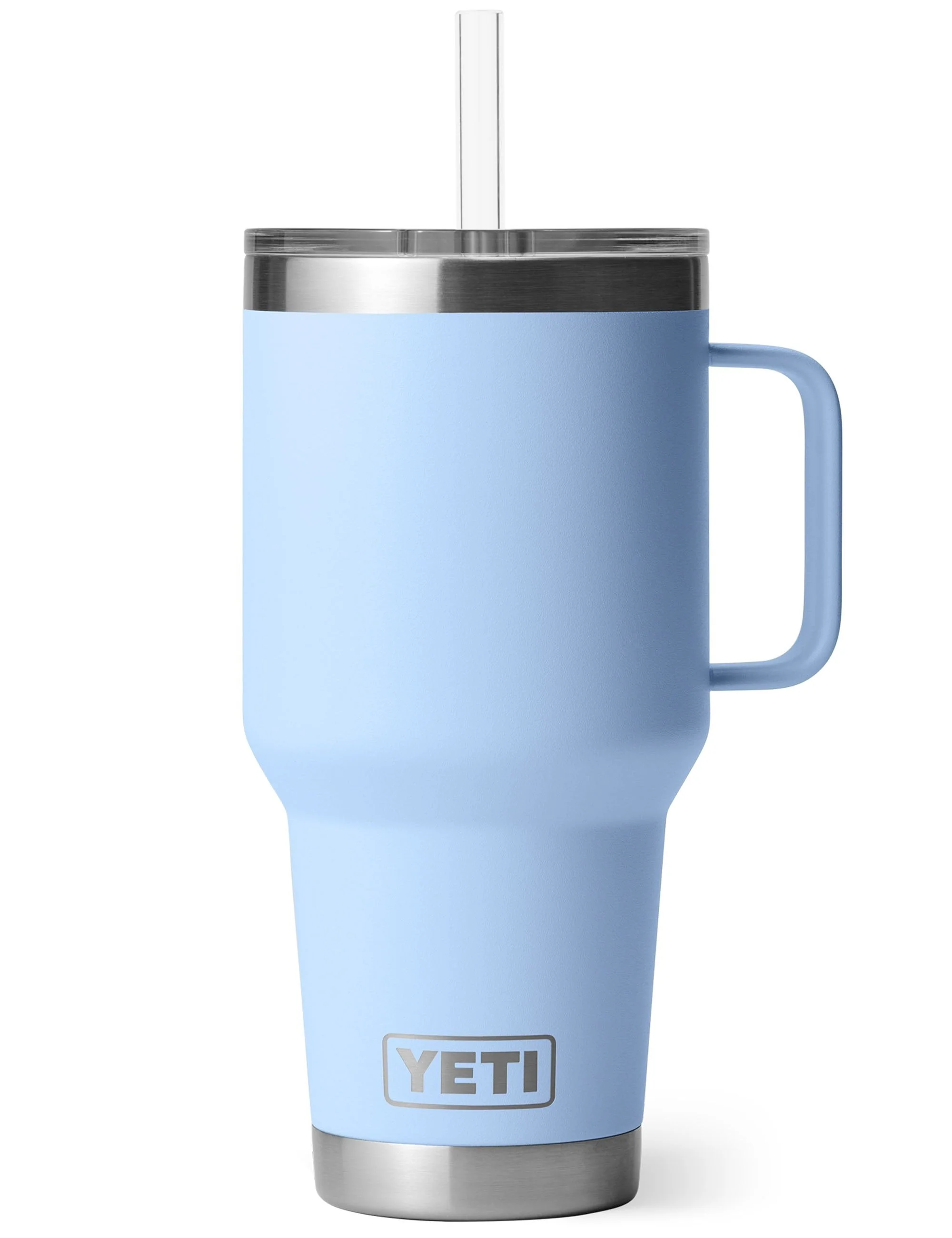 Rambler Straw Mug 35oz (1L) - Big Sky Blue - Image 2